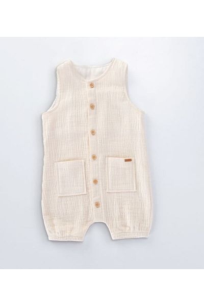 MİMBOKİDS Muslin Fabric Unisex Baby Onesie
