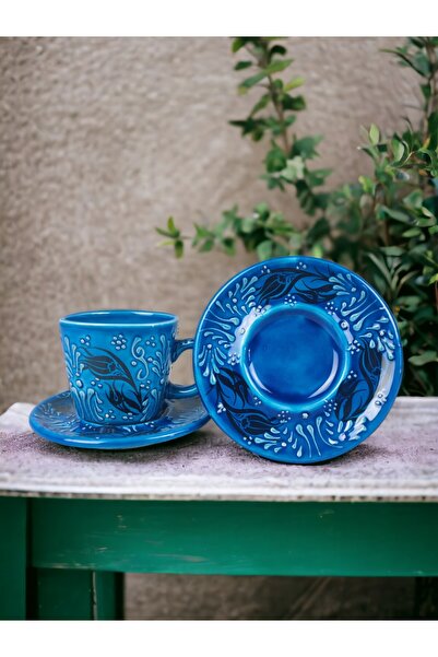 qtahya homes queen of kütahya çini 4 parça nescafe takımı çay fincan takımı d...