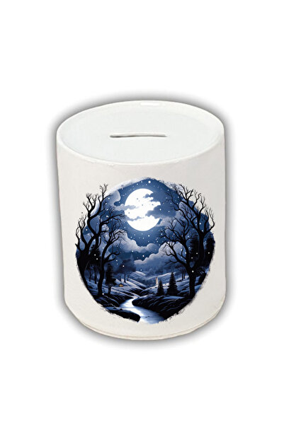 lili hediyelik Касичка за прасенце с щампа на природата - спестяване на пари