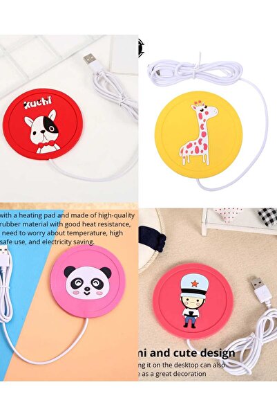 Meyra Accessories Yeni Usb Bardak Isıtıcı Isıtma Altlığı Renk Ve Figür Kahve ...