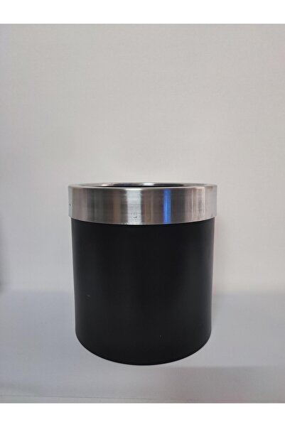 ERHAN FLOWERS Siyah Darbuka Kemerli Saksı 30x30