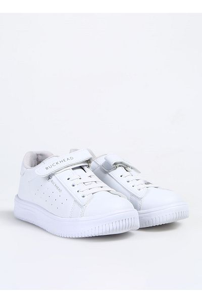 BUCKHEAD White Girl's Sneaker Buck4294 Boston Jr