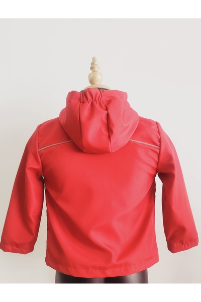 minikiss Bowding Тканина Unisex Дитячий дощовик - Водонепроникний, з капюшоно...