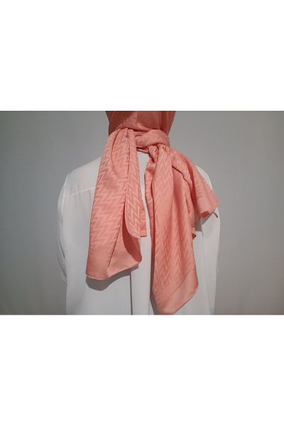 Levidor Blue Jacquard Shawl