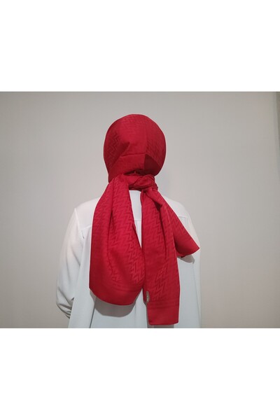 Levidor Blue Jacquard Shawl