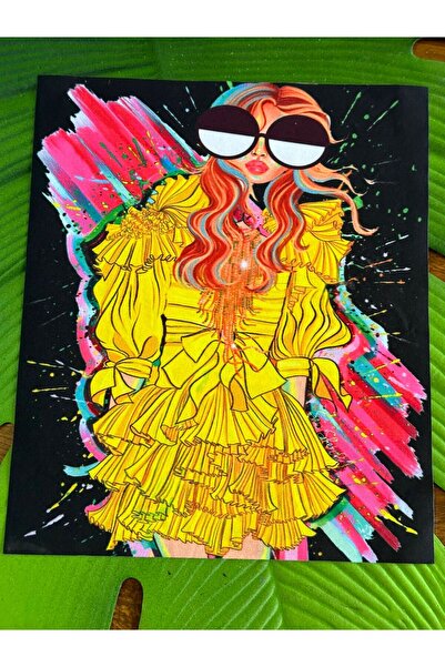 Gönülden Tasarım 24x20 cm ženski vizuelni šivaći dodatak za odeću