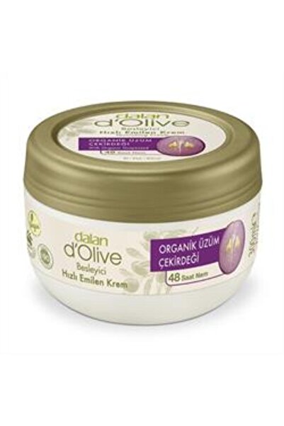 Dalan D'olive Organik Üzüm Çekirdeği Kremi 300ml ( 1 Adet )
