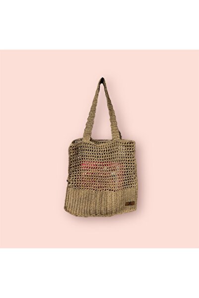 ZEYCE Pungă de hârtie cu paie de frânghie