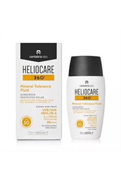 Baby ( KİL MASKESİ HEDİYE ) Heliocare 360 Mineral Tolerance Fluid SPF 50 Suns...
