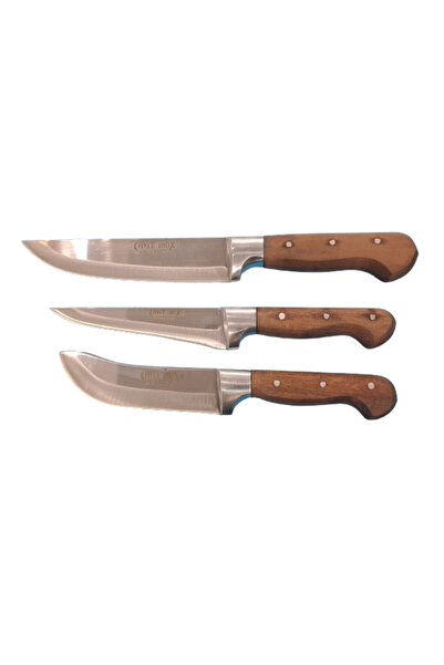 Cavit İnox Üçlü Kurban Seti Kesim, Sıyırma, Yüzme