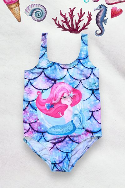 Nilmay mayo Costum de baie pentru fete