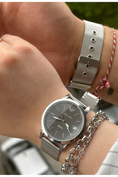 Show Time Straw Cord - Couple Clock with Calendar