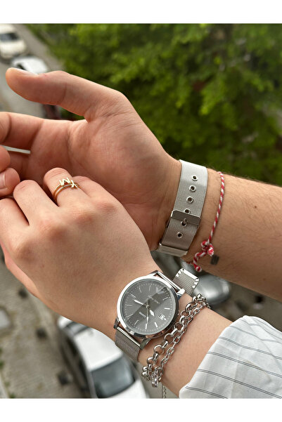 Show Time ÇİFT SAATİ takvimli hasır kordon