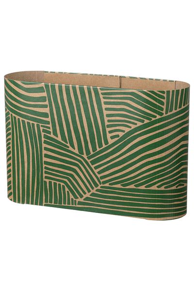 IKEA Green Patterned Nabbfisk Napkin Holder - 15 x 22 cm