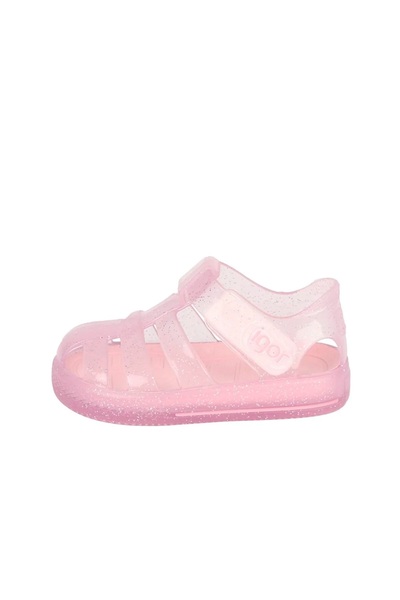 IGOR Pink Glitter Children's Sandals - S10265 Star Glitter