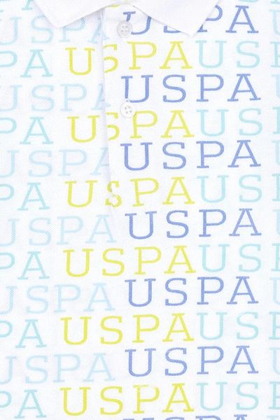 U.S. Polo Assn. Μπλουζάκι με λαιμόκοψη για αγόρι