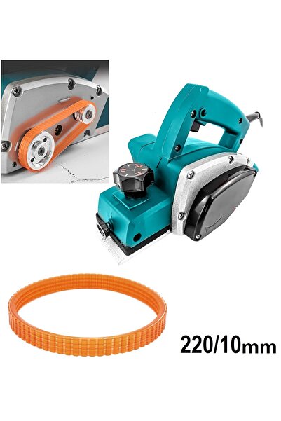 Depolife Elektrikli El Planyası Kayışı Ahşap Rende için Motor bıçak arası Kayış 220-10mm üniversal triger bel