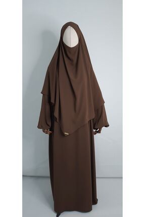 erasra class FERACE ABAYA SUFLE TAKIM KAHVE RENK Fiyat Yorumlar Trendyol