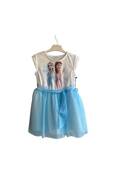 Özguş elsa kız elbise