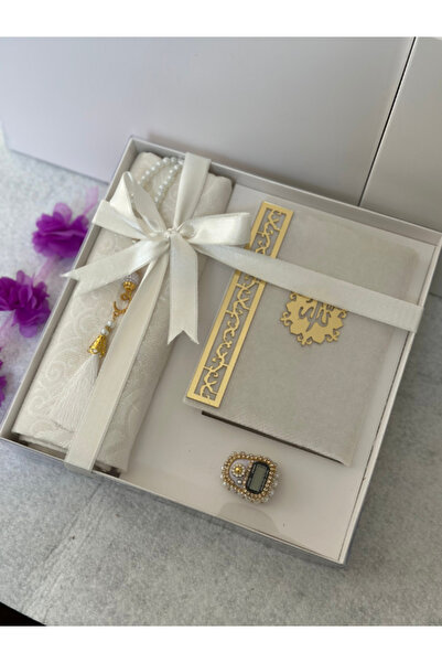 Markapolin Stoned Chanting Rosary Gift Set - Prayer Rug