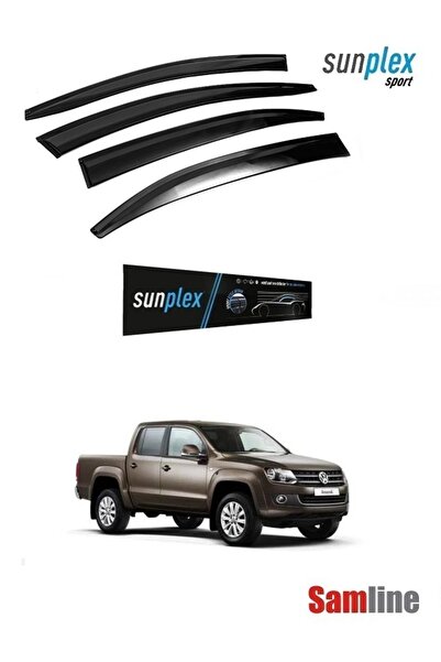 SUNPLEX VW Amarok (2011-2016) Cam Rüzgarlığı Takım 4'lü Set Classic