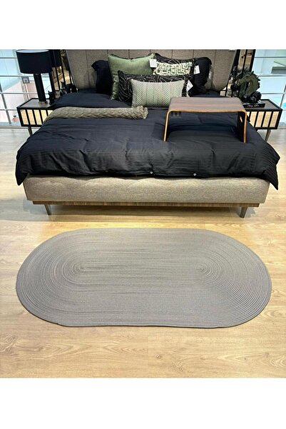 bestiva hasır jüt halı el örgüsü halı kilim yıkanabilir çift taraflı oval