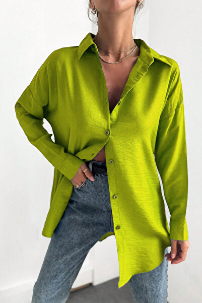 GİM Dámska oversize dlhá košeľa