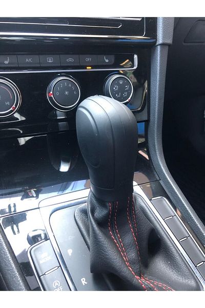 Startcar Black Silicone Gear Shift Knob - Volkswagen T-Roc Dsg R Logo STARTCAR