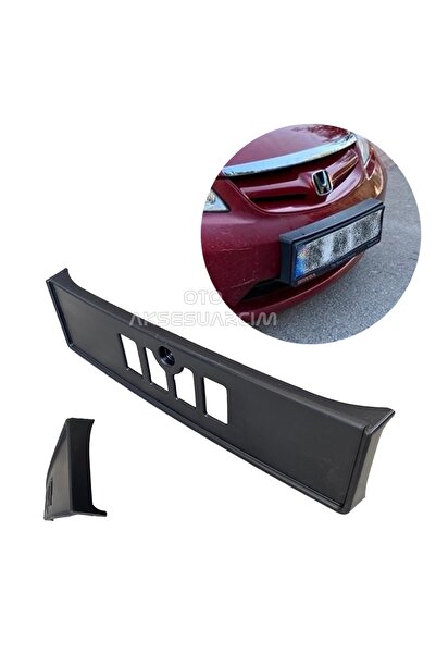 Blingston Honda Civic 1996-2006 Ies Eg Vtec2 Uyumlu Orijinal Plakalık Ön Tampon Plaka Altlığı