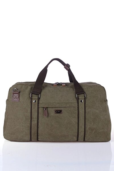 ELATAE Canvas Large Size Unisex Multi-Compartment Sports Fitness Travel Bag K...