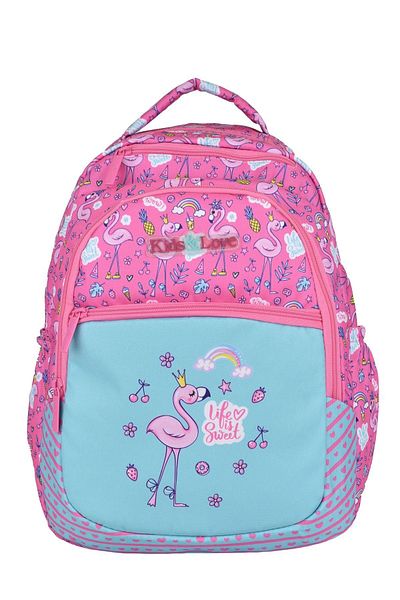 ELATAE Multi-Eye Waterproof Nano Fabric Primary School Bag School Bag