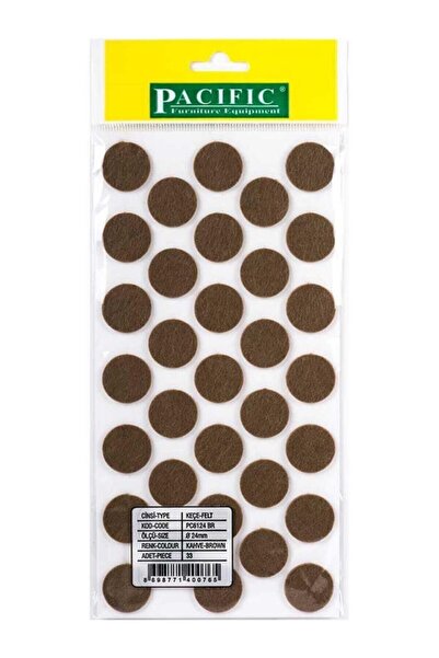 Genel Markalar Yapışkanlı Keçe-24 Mm Çap-kanepe Sehpa Sandalye Için Zemin Kor...