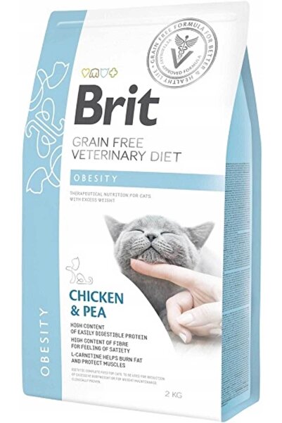 Brit Veterinary Diet Obesity Için Tahılsız Kedi Maması 2 Kg