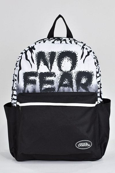 No Fear Unisex Multi-Eye Daily Travel School Backpack 03574
