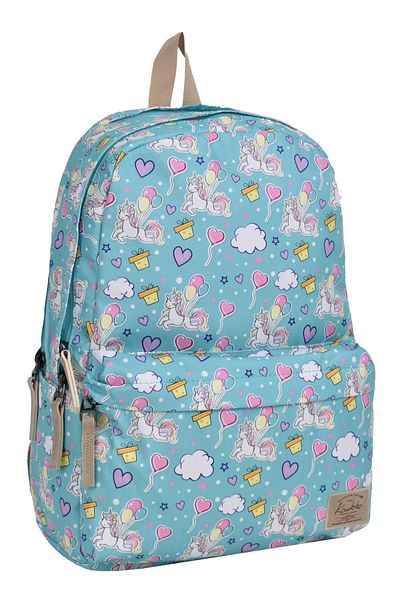 ELATAE Waterproof Multi-Eye Girls' Travel School Backpack