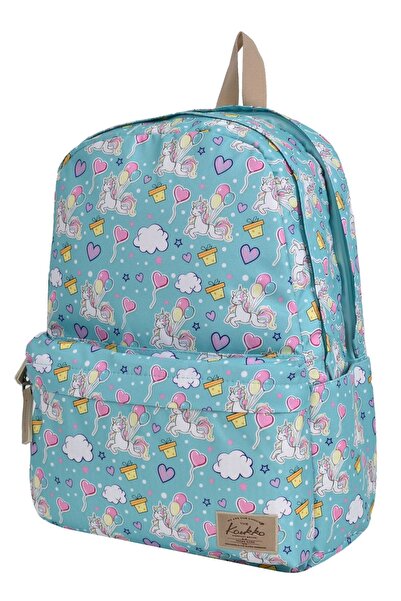 ELATAE Waterproof Multi-Eye Girls' Travel School Backpack