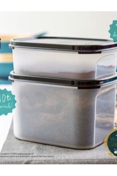 Tupperware Modular 2-Piece Compact 850 Ml + 1.9 Lliter