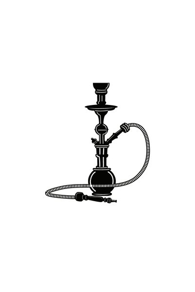 Generic Brand ملصق حائط للكمبيوتر المحمول بنمط الشيشة مقاس 30 × 36 سم