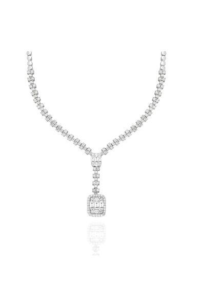 NOCHE DIAMOND 1,09 Karat Baget Pırlanta Kolye