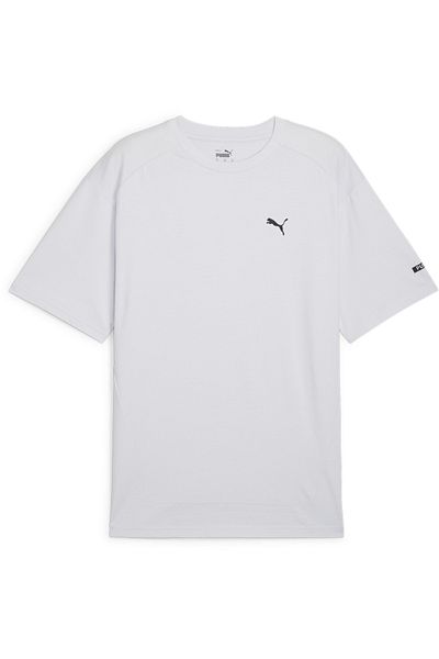 Puma 67891342   - Γκρι ανδρικό μπλουζάκι με κανονική εφαρμογή