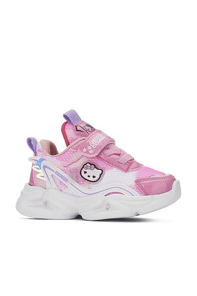 İmerShoes Pantofi de zi cu zi unisex pentru copii, roz, cu șireturi și velcro, talpă ușoară anti-alunecare, pantofi sport confortabili 2014