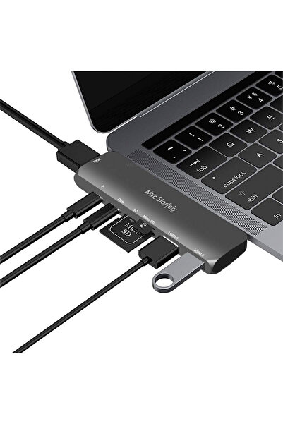 Mcstorey Type-C Dönüştürücü HDMI 4K UHD Adaptör Yüksek Veri Transferi Destekl...