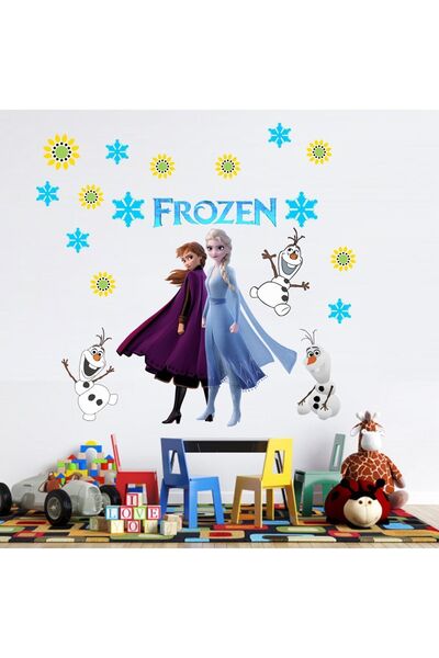 Kt Grup Elsa-anna-olaf Xl Frozen Mega Set Duvar Sticker