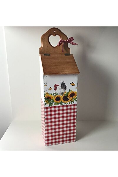 FK Home Decor Ahşap Poşetlik