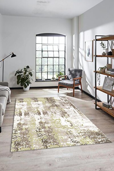EY HOME Dijital Baskı Kaymaz Taban Yıkanabilir Sade Düz Renk Tasarım Yolluk M...