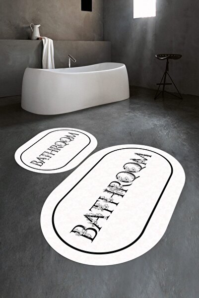 Napoli Home Set de toaletă oval pentru baie, lavabil, anti-alunecare, digital...