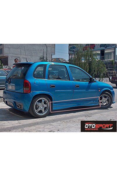 OTOSPORT Opel Corsa B Geniş Marşpiyel Sağ Sol Takım Fiberglass Boyasız