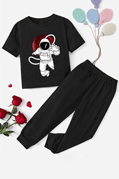 trendypassion كيدز ناسا بوتوم - طقم بدلة رياضية علوية