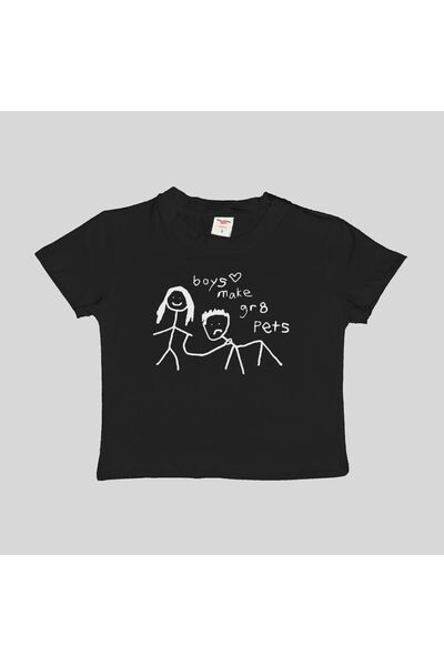 ShordieWorldwide Boys Make Great Pets Baby Tee