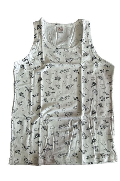 Öztaş Boys' Cotton Undershirt - Patterned and Promotional Price